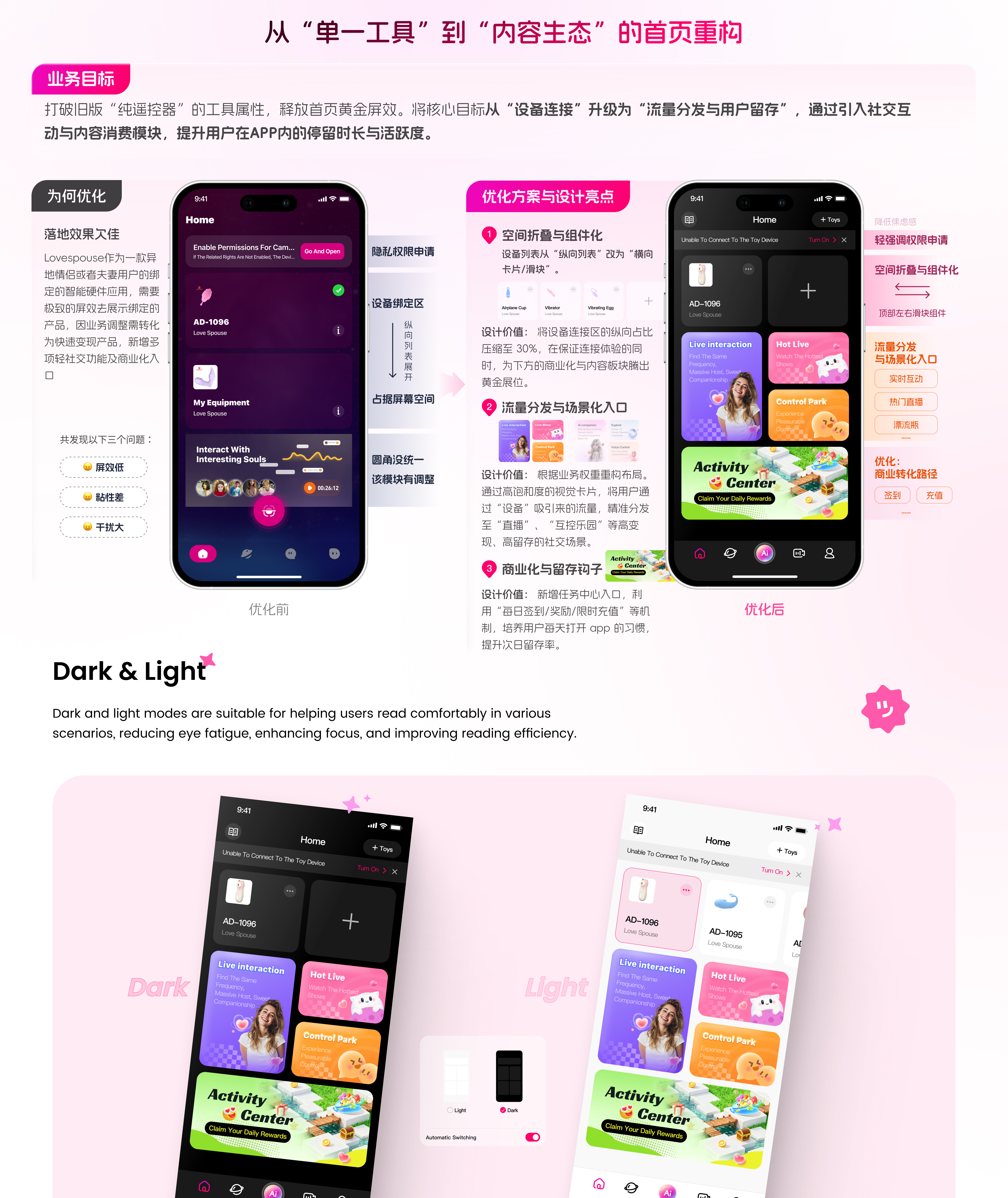 Homepage Redesign